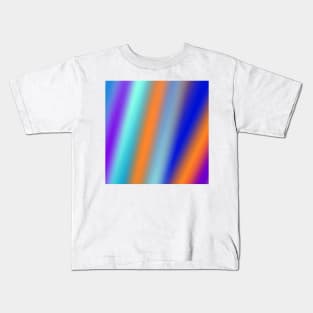 blue purple pink abstract texture background pattern Kids T-Shirt